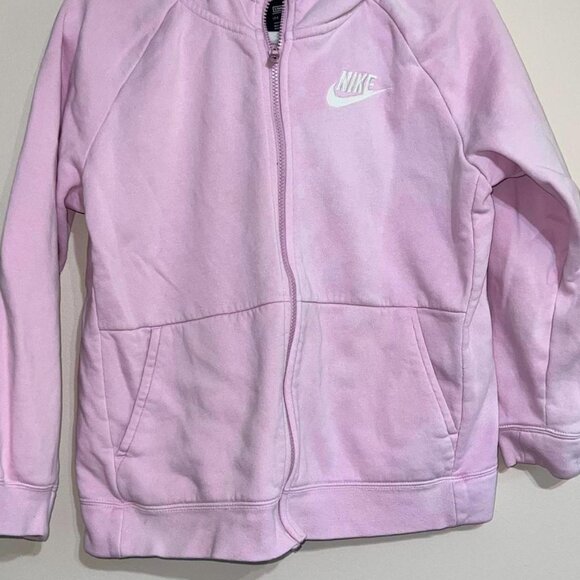 Nike Tops - Pink Nike Zip Up Hoodie